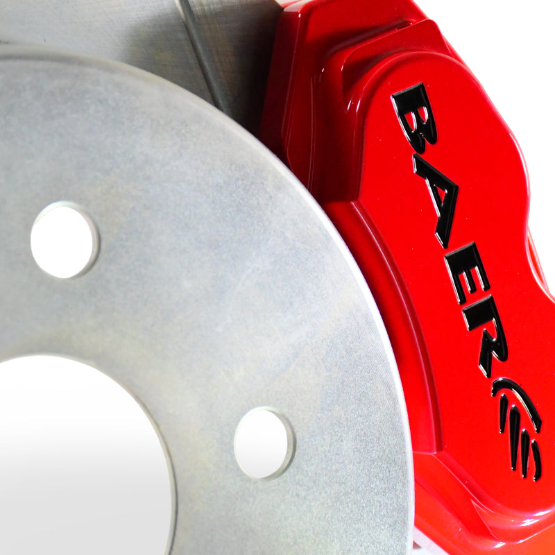 Baer Brakes 20-26 Jeep Gladiator 13in SS4 Rear SZ Brake Kit - Fire Red