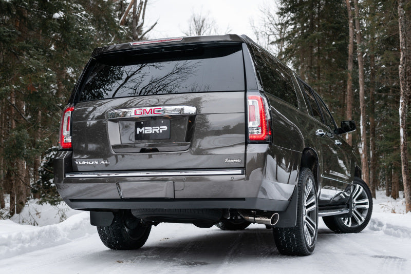 MBRP S5043304 15-20 GM Tahoe/Suburban/Yukon/Yukon XL/Escalade T304 Stainless Steel 3in. Cat Back -Single Side - #S5043304