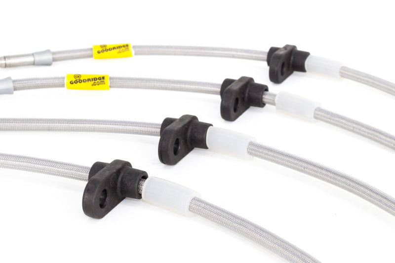 Goodridge 97-01 Honda Prelude (Base Model) Stainless Steel Brake Line Kit 20037