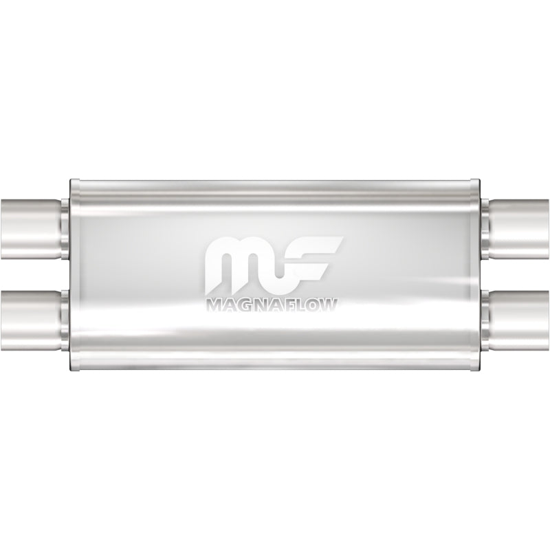 MagnaFlow 12468 Muffler Mag SS 18X5X8 2.5 D/D - #12468