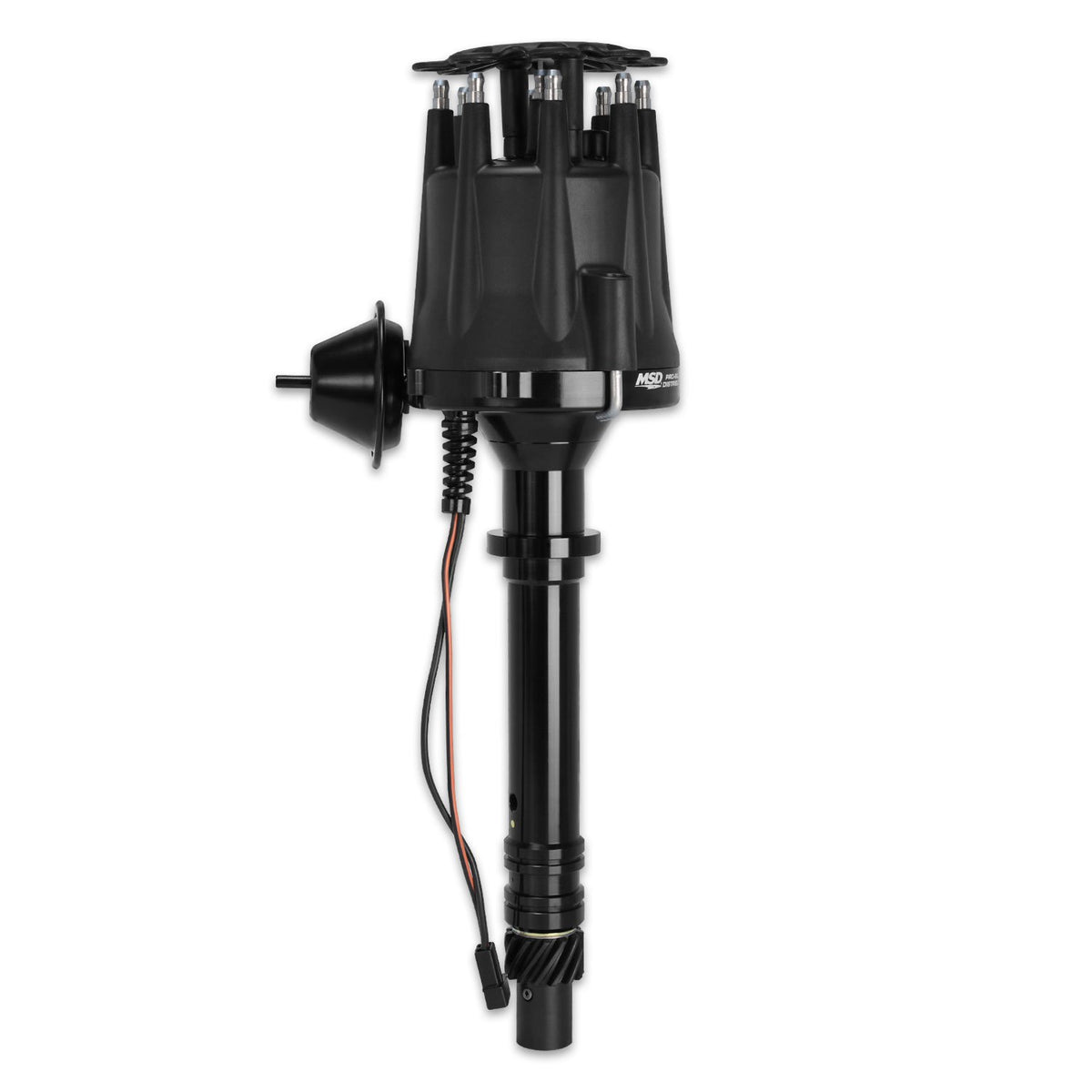 MSD 83613 Black for Chevy V8 Pro-Billet Distributor with Vacuum Advance