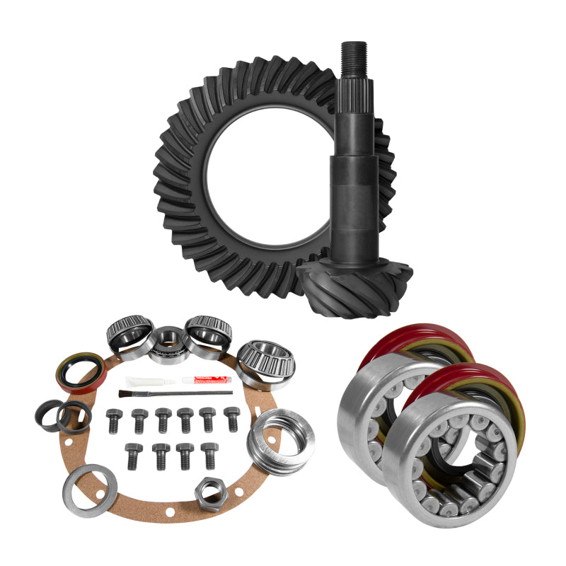 Yukon Gear & Axle YGK2014 8.5in for GM 4.56 Rear Ring & Pinion Install Kit Axle Bearings 1.625in Case Journal