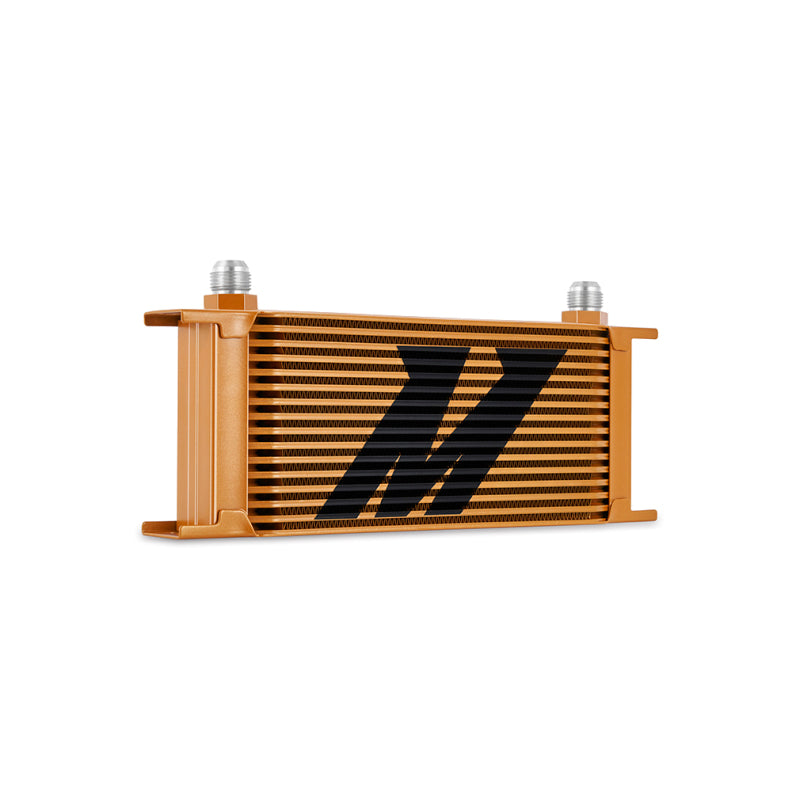 Mishimoto Universal 16-Row Oil Cooler Gold - #MMOC-16GD