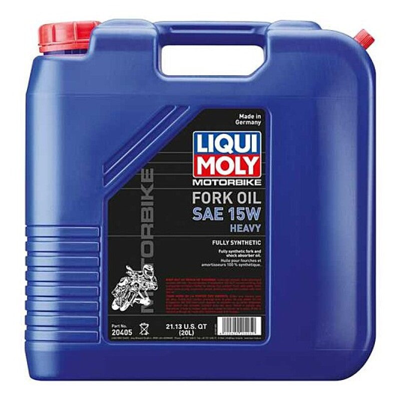 LIQUI MOLY 20L Motorbike Fork Oil SAE 15W Heavy (20405)