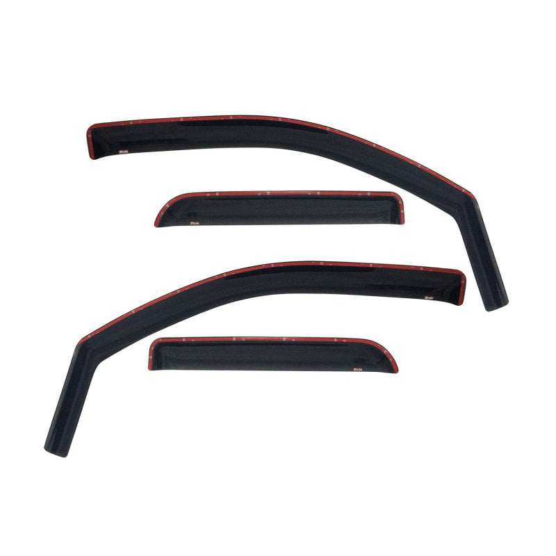 Westin 72-39417 In-Channel Deflectors for 2014-2019 Chevrolet Silverado / GMC Sierra Smoke