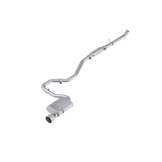 MBRP 22-26 Honda Civic Sport 3in OD Cat Back Single Rear Exit - AL