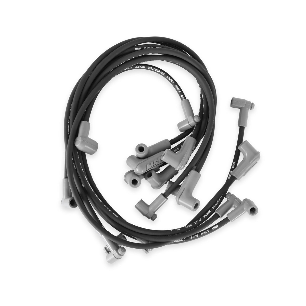 MSD 35653 Wire Set, SC Blk, SB for Chevy w/HEI Tower Cap