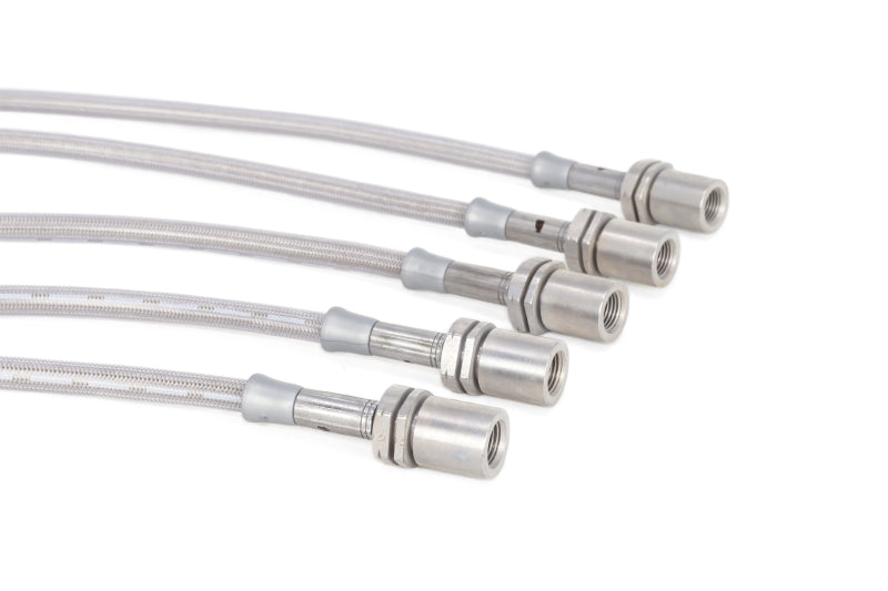 Goodridge 8/84-7/87 Toyota Corolla GTS Stainless Steel Brake Line Kit 21080
