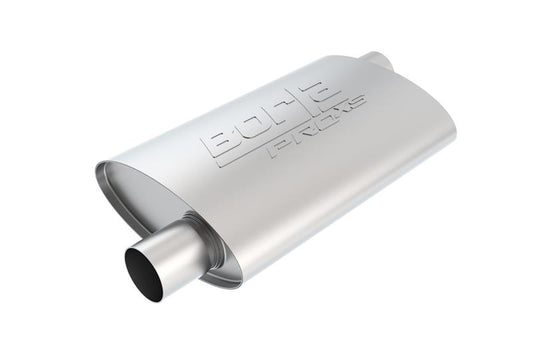 Borla 40346 Pro-XS 2in Tubing 14in x 4in x 9.5in Oval Offset/Offset Muffler - #40346