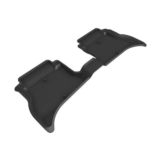 3D MAXpider Kagu Rear Floor Mats for 2021-2024 Jeep Wrangler Unlimited 4Xe