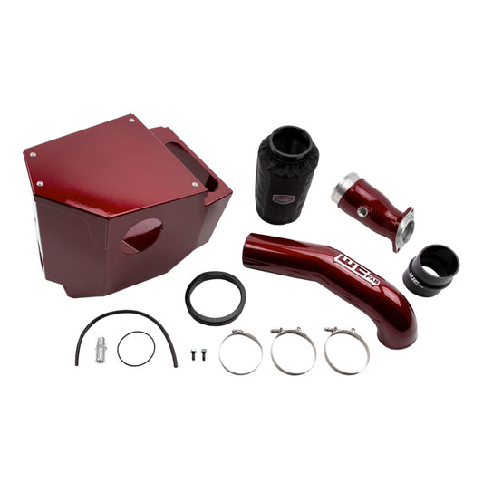 Wehrli Custom Fabrication WCF100684-CT 4in Stage 2 Intake Kit Candy Teal for 2020-2026 Chevrolet Silverado / GMC Sierra 2500 HD / 3500 HD 6.6L L5P Duramax