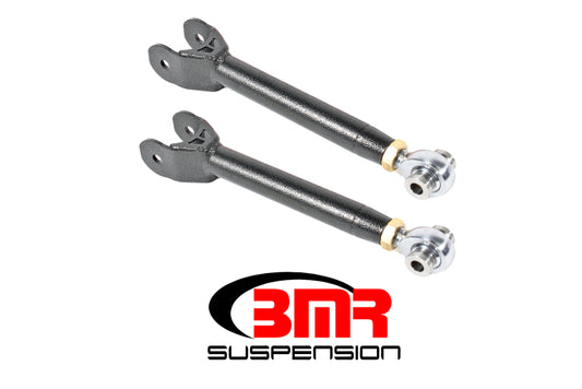 BMR 16-24 6th Gen Camaro Upper Trailing Arms w/ Single Adj. Rod Ends - Black Hammertone