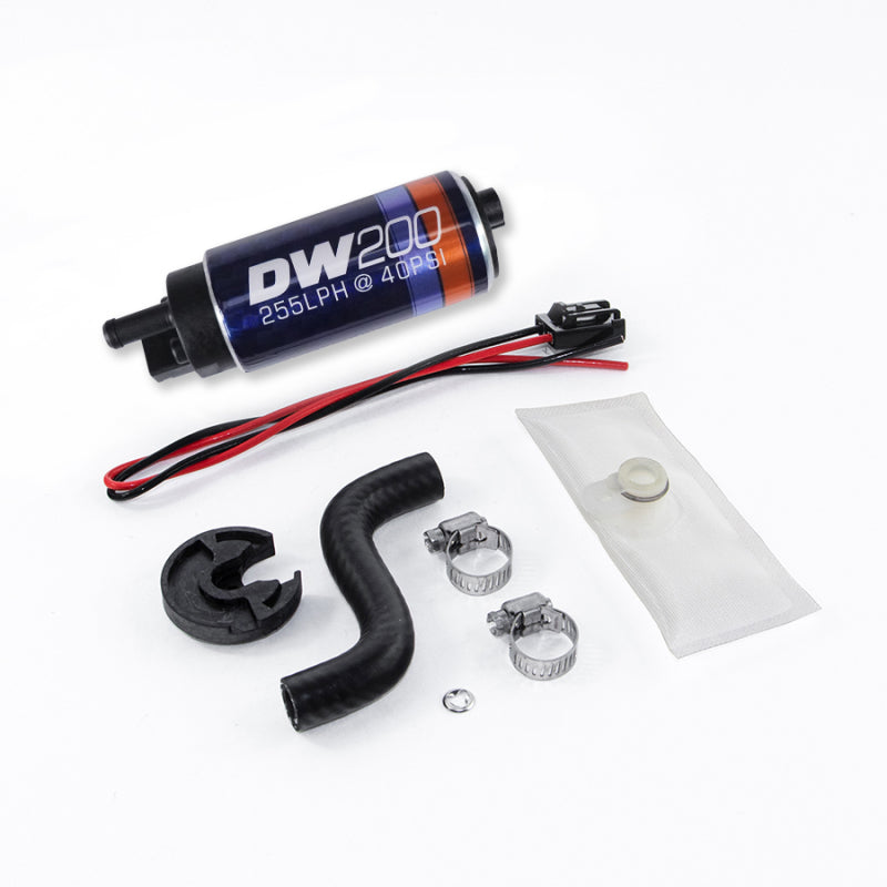 DeatschWerks 85-97 Ford Mustang 255 LPH DW200 In-Tank Fuel Pump w/ Install Kit