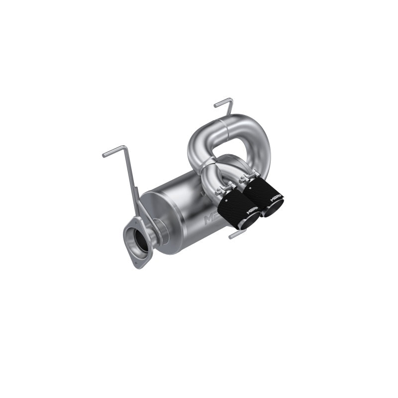 MBRP 22-23 Polaris RZR Pro R Single Slip-on Dual Outlet Perf. Series