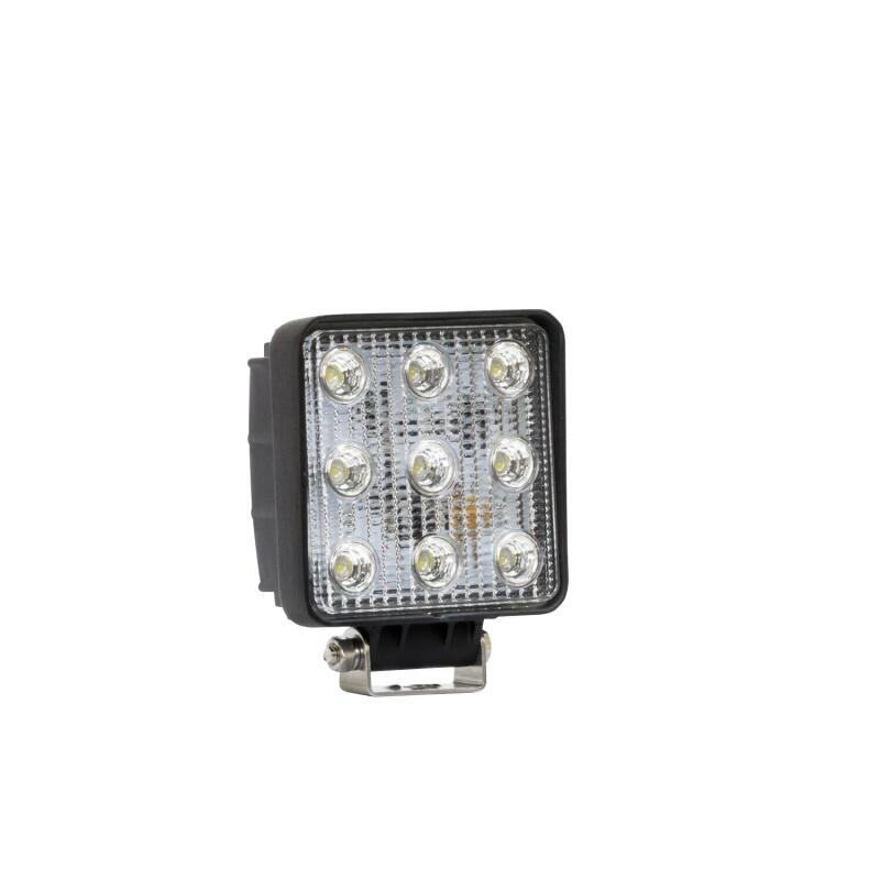 Westin 09-12211B LED Work Utility Light Square 4.6 inch x 5.3 inch Flood with 3W Epistar Black
