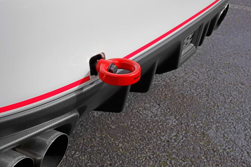 PERRIN 15-21 Subaru WRX/STI / 24-26 Crosstrek / 25-26 Forester Tow Hook Kit (Rear) -  Red