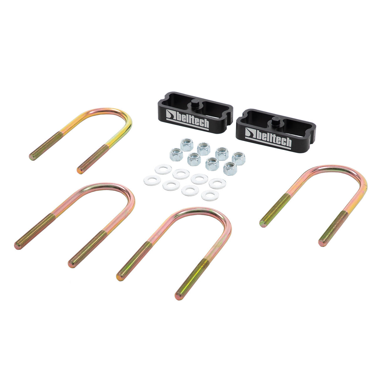 Belltech Lowering Block Kit 1in With 2 Degree Angle for 1982-2003 Chevy S10