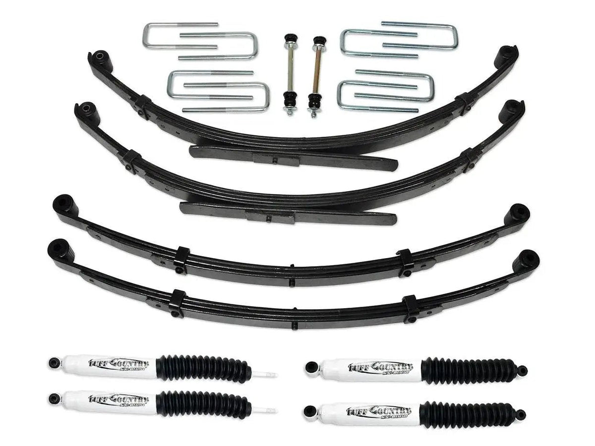 Tuff Country 53701KH 3.5in Lift Kit with Rear Leaf Springs SX6000 for 1979-1985 Toyota Truck 4WD