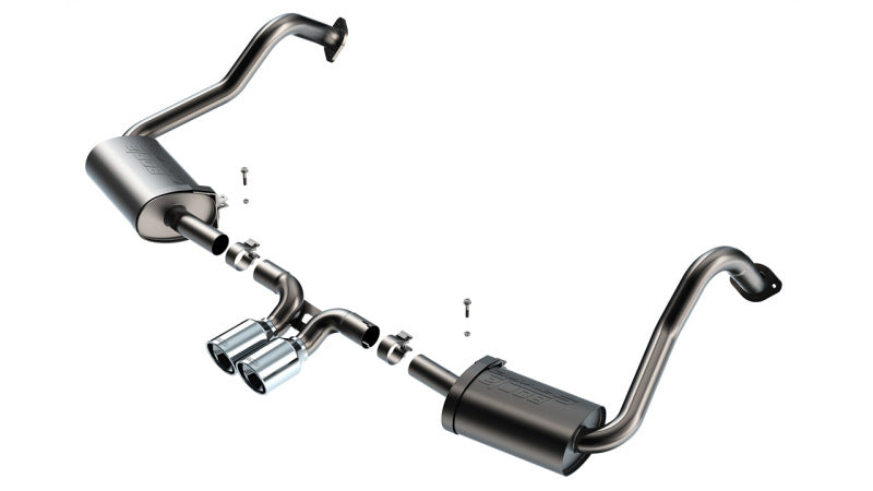 Borla 140817 17-22 Porsche Cayman/Boxster 718 2.0L 4 Cyl. AT/MT RWD 2DR 2.25in S-Type Exhaust - #140817