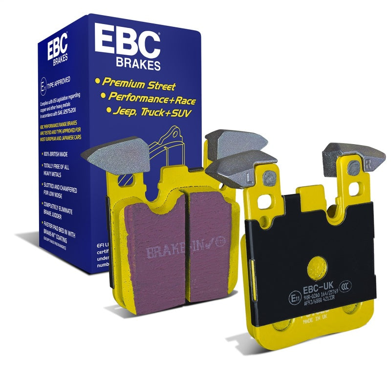 EBC 14+ BMW M3 3.0 Twin Turbo (F80) Yellowstuff Rear Brake Pads DP42133R