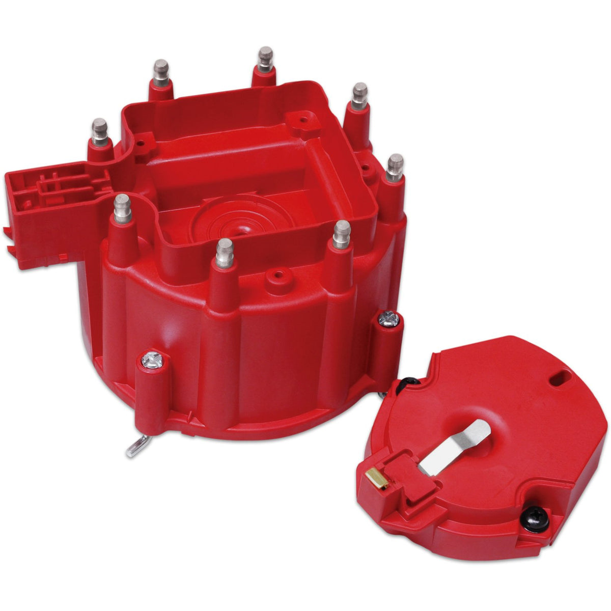 MSD 8416 Distributor Cap and Rotor - GM HEI - Red