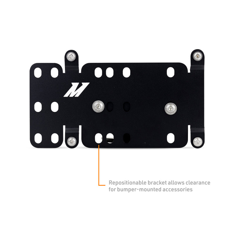 Mishimoto 2011+ Ford F-250/F-350 License Plate Relocation Bracket - #MMLP-F2D-11