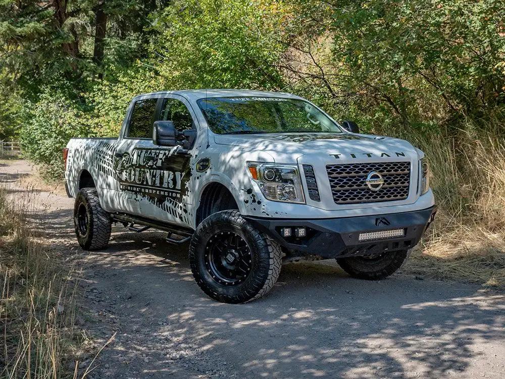 Tuff Country 54051KN 4in Uni-Ball Lift Kit SX8000 for 2016-2023 Nissan Titan XD 4WD