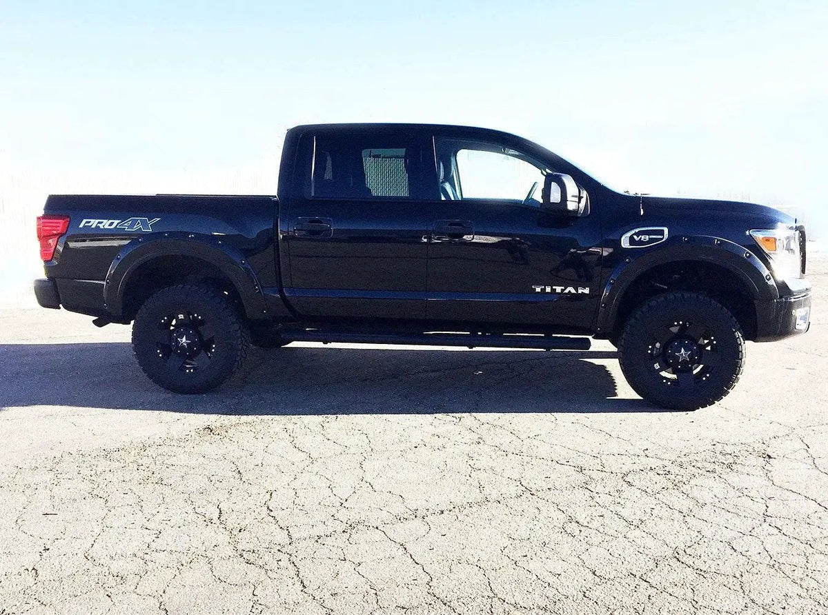 Tuff Country 54055KN 4in Uni-Ball Lift Kit SX8000 for 2017-2023 Nissan Titan (Non XD model) 4WD