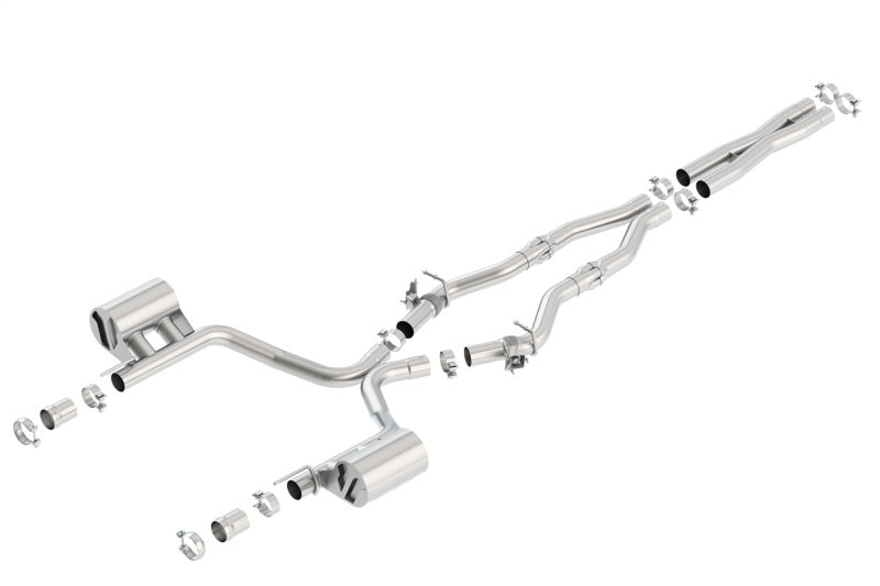Borla 140714 16-17 Dodge Challenger R/T 5.7L MT/AT ATAK Catback Exhaust (w/MDS Valves ONLY) - #140714