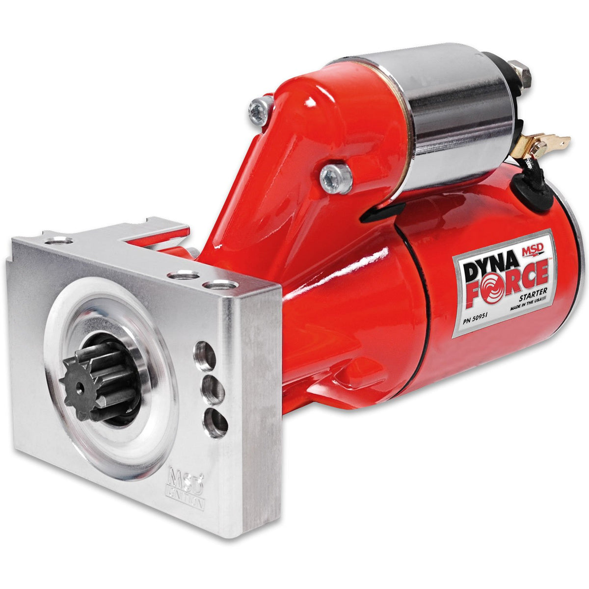 MSD 509513 DynaForce Starter - High Torque - Black