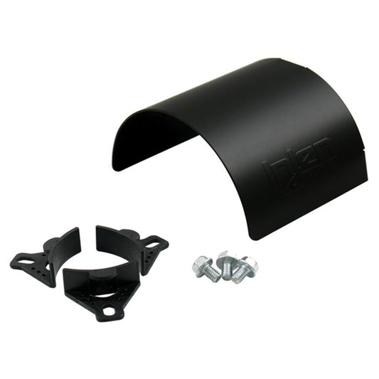 Injen Aluminum Air Filter Heat Shield Universal Fits 2.50 2.75 3.00 Black - #HS5000BLK