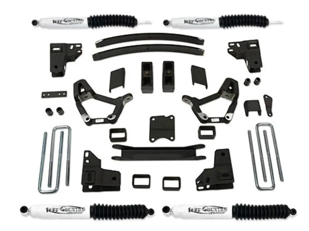 Tuff Country 54804KN 4in Lift Kit (3.75in Wide Rear U-bolts) SX8000 for 1986-1989 Toyota 4Runner