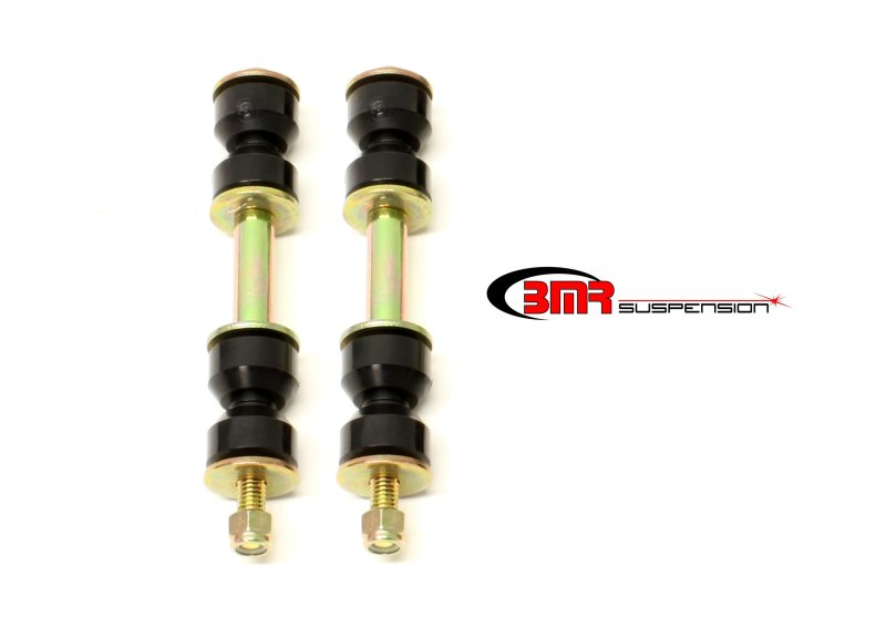 BMR 1967-1969 1st Gen F-Body 1.875in Front Sway Bar End Link Kit - Black