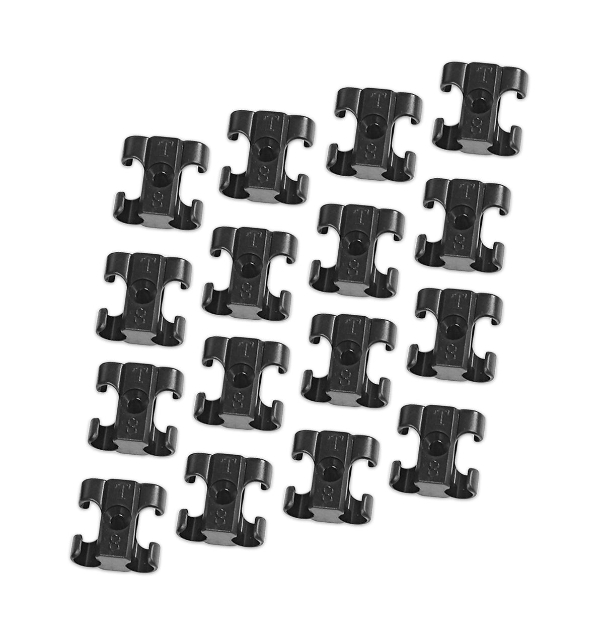 MSD 8841 Dual Plug Wire Separators, Set of 16, for 8-8.5mm Wires