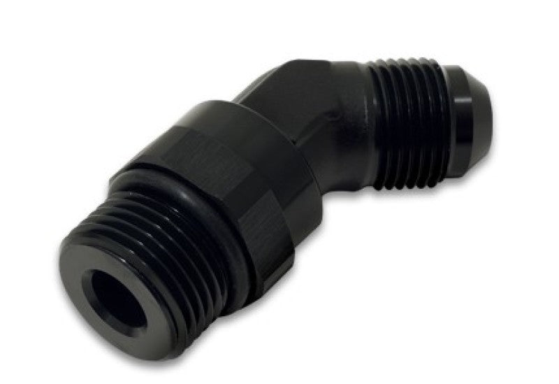 Vibrant -10AN Male to Male -10AN Straight Cut 45 Degree Adapter Fitting