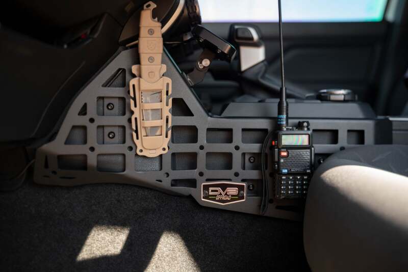 DV8 Offroad 2024 Toyota Tacoma Center Console Molle Panels & Digital Device Mount - #CCT1-02
