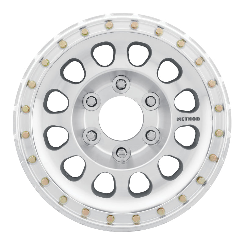 Method MR103 Beadlock 17x9 -12mm Offset 6x6.5 108mm CB Raw Machined with BH-H24125 Wheel