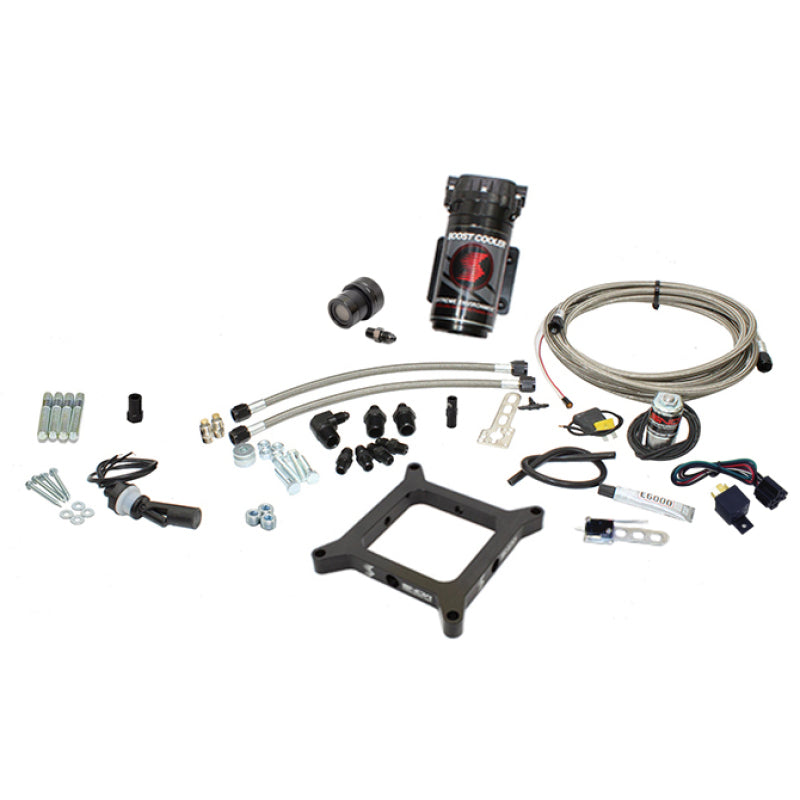 Snow Performance SNO-15025-BRD-T 4150 Flange Gas Stage 1 N/A Water Inj Kit (SS Line 4AN Fittings w/o Tank)