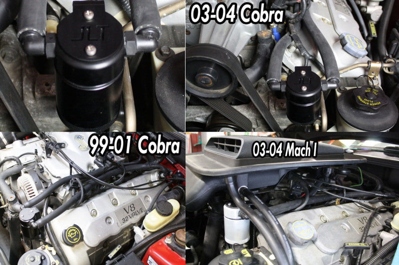 J&L 99-04 Ford Mustang SVT Cobra Driver Side Oil Separator 3.0