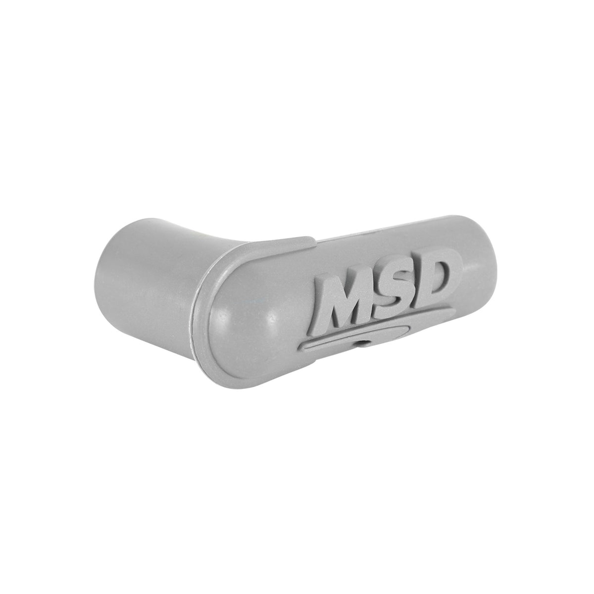 MSD 34515 90° Spark Plug Boot, Gray Silicone, 100each
