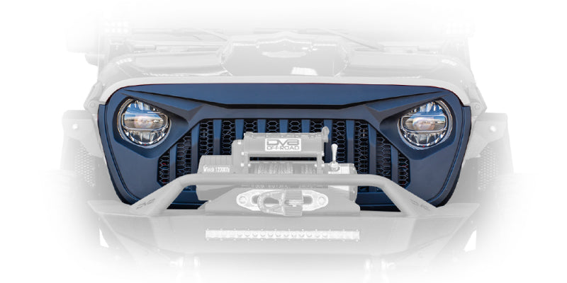 DV8 Offroad 2018+ Jeep JL/ Gladiator Angry Grill - #GRJL-01