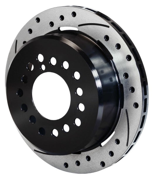 Wilwood Rotor-1.91in Offset-SRP-BLK-Drill-LH 12.19 x .810 - 5 Lug - #160-9813-BK