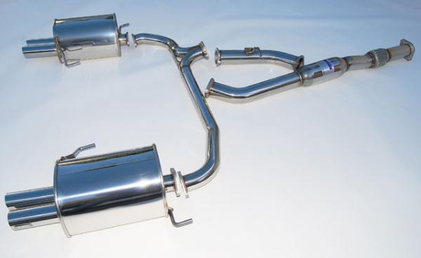 Invidia HS05SL1GT3 05-09 Subaru Legacy GT Q300 Quad S.S.Tips Cat-back Exhaust