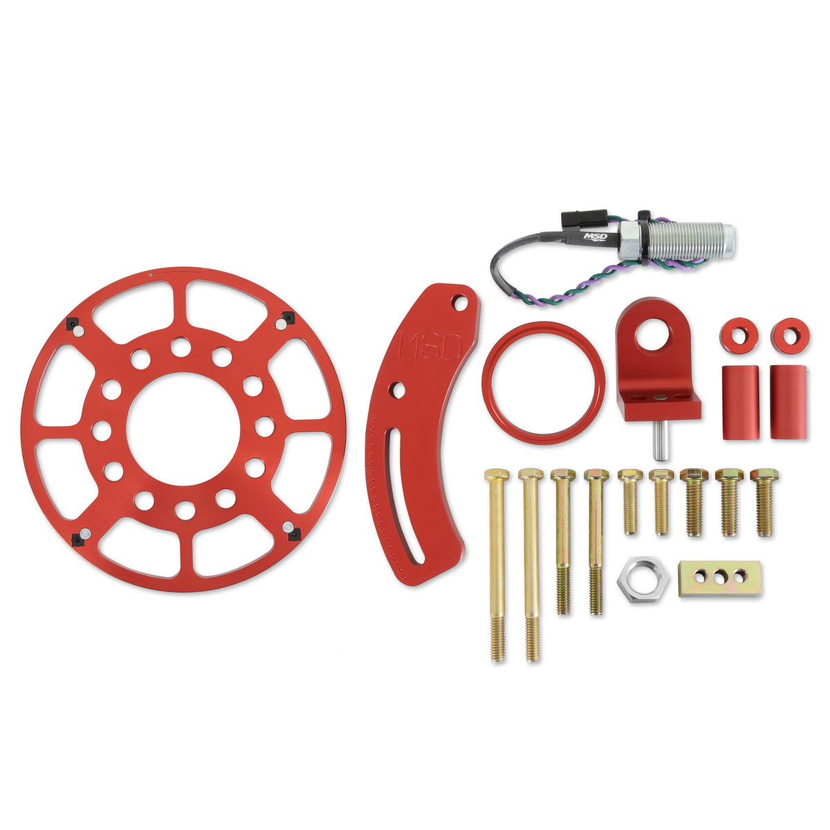 MSD 8640 Crank Trigger Wheel Kit - Flying Magnet - SBF - for Windsor