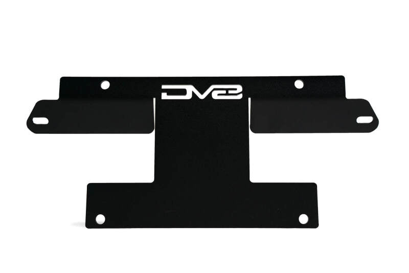 DV8 Offroad 21-22 Ford Bronco Factory Front Bumper Licence Relocation Bracket - Front - #LPBR-01