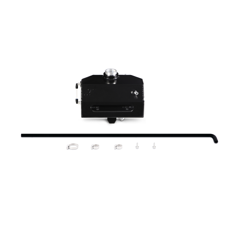 Mishimoto 2015 Ford Mustang EcoBoost / 3.7L / 5.0L Aluminum Coolant Expansion Tank - Black - #MMRT-MUS-15EBK