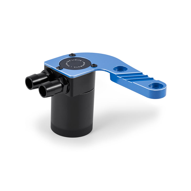 Mishimoto 15-20 BMW F8X M3/M4 Baffled Oil Catch Can - Yas Marina Blue - #MMBCC-F80-15CYMB
