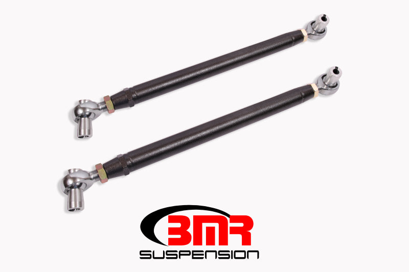 BMR 1982-2002 3rd/4th Gen F-Body Camaro Double Adj. DOM Lower Control Arms Rod Ends - Black Hammertone