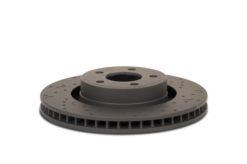 Hawk Performance HTC4869 Cross-Drilled and Slotted Talon Rotors