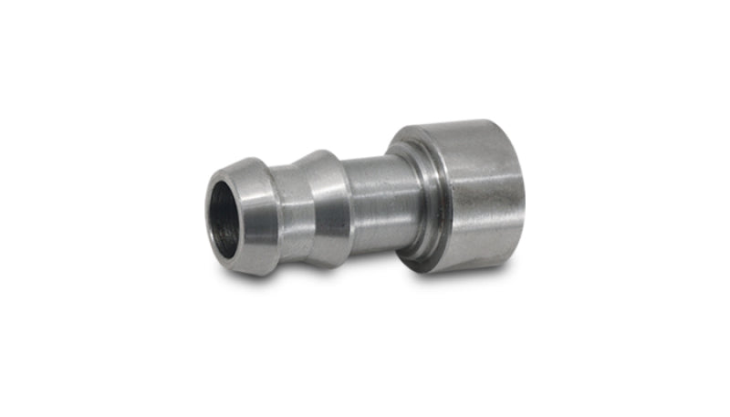Vibrant 1/4in ID Hose Barbed Weld Bung - Mild Steel